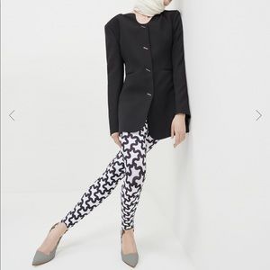 Walk of shame leggings S NWT b/w